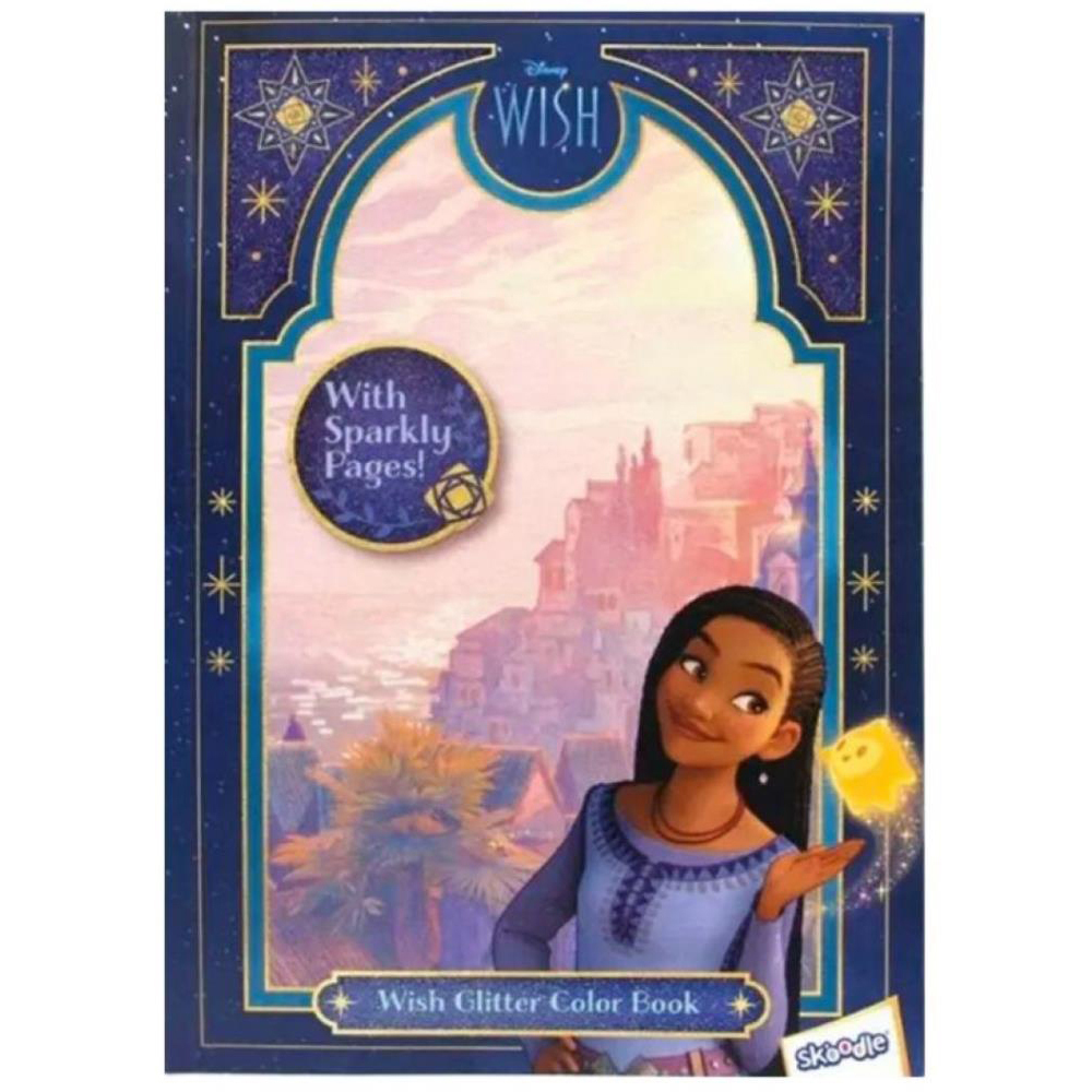 Disney Wish - Wish Glitter Coloring Book
